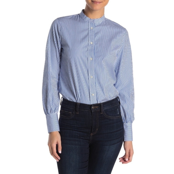 J.crew Bodysuit Dress shirt - Picture 5 of 6